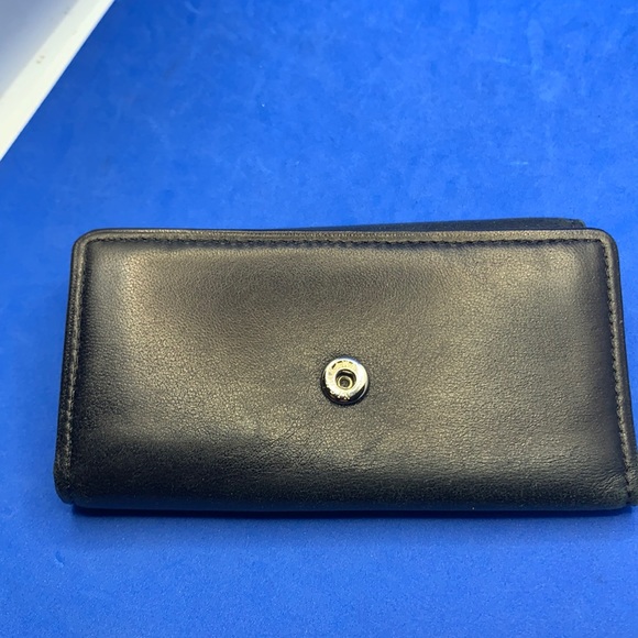 Burberry- black leather vintage Key Holder Case - Picture 5 of 6